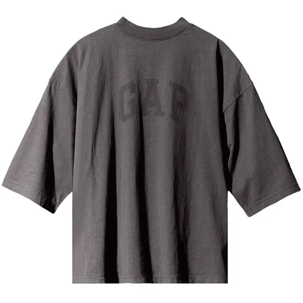 Футболка Yeezy Gap Engineered by Balenciaga Dove 3/4 Sleeve, темно-серый
