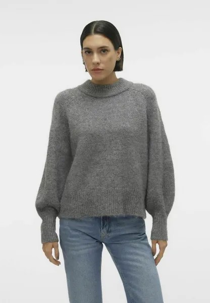 Свитшот Vero Moda, цвет medium grey melange
