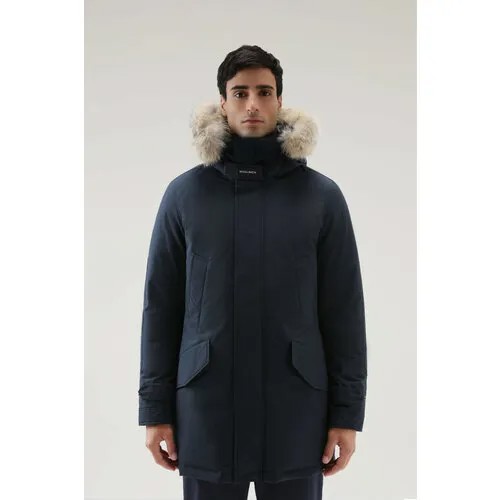 Пуховик Woolrich, размер XL, синий