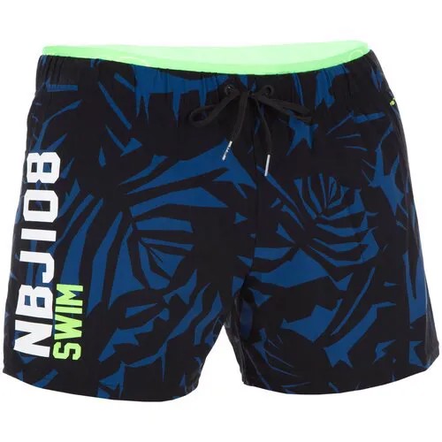 Плавки мужские короткие SWIMSHORT 100 NBJI, размер: 38, цвет: Синий NABAIJI Х Декатлон