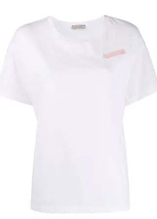 Nina Ricci футболка с нашивкой-логотипом