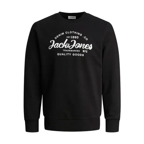 Свитшот Jack & Jones, размер L, черный