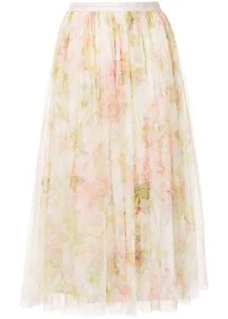 Needle & Thread юбка миди Harlequin Rose