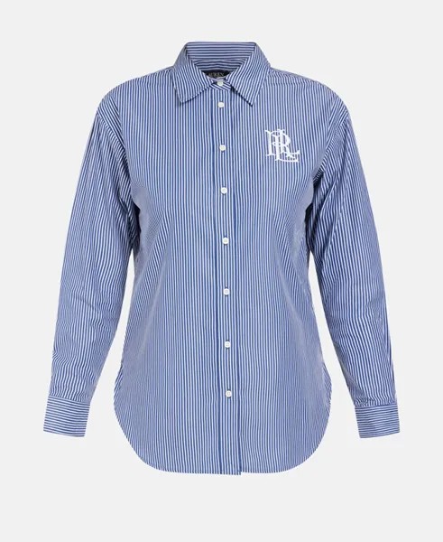 Рубашка блузка Lauren Ralph Lauren, индиго