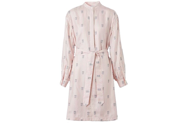 Burberry Женские шорты-платье с рукавами, цвет Baby pink