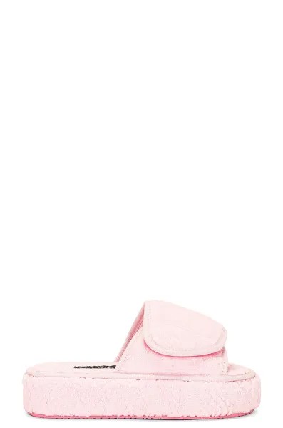 Тапочки Dolce & Gabbana Logo Jacquard, розовый