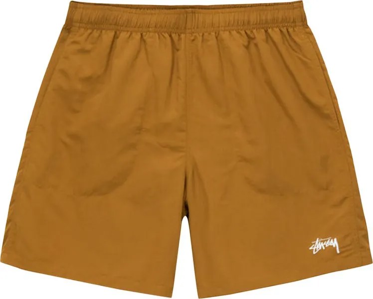 Шорты Stussy Stock Water Short 'Cayote', коричневый