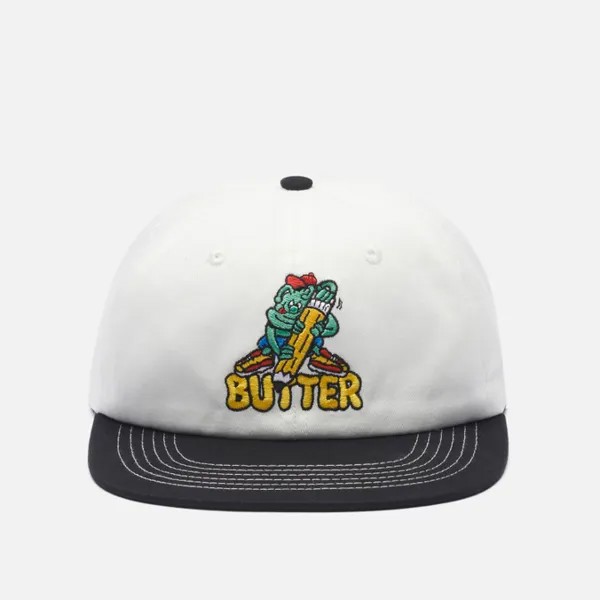 Кепка Butter Goods Martian 6 Panel белый, Размер ONE SIZE