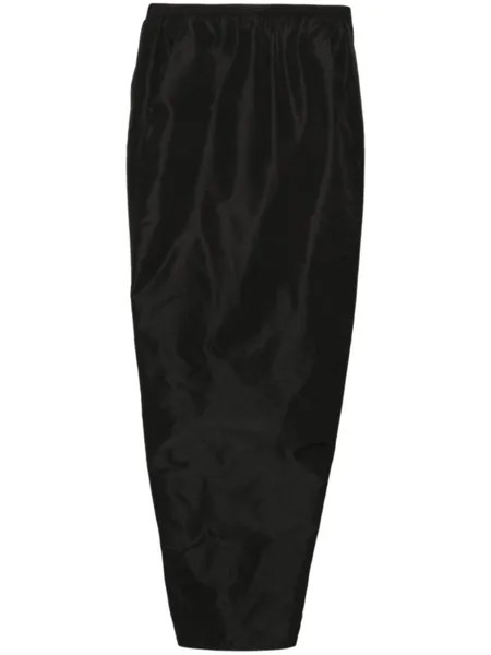 Rick Owens юбка макси Pillar, черный