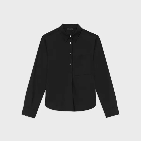 Рубашка Popover из натуральной шерсти Theory
