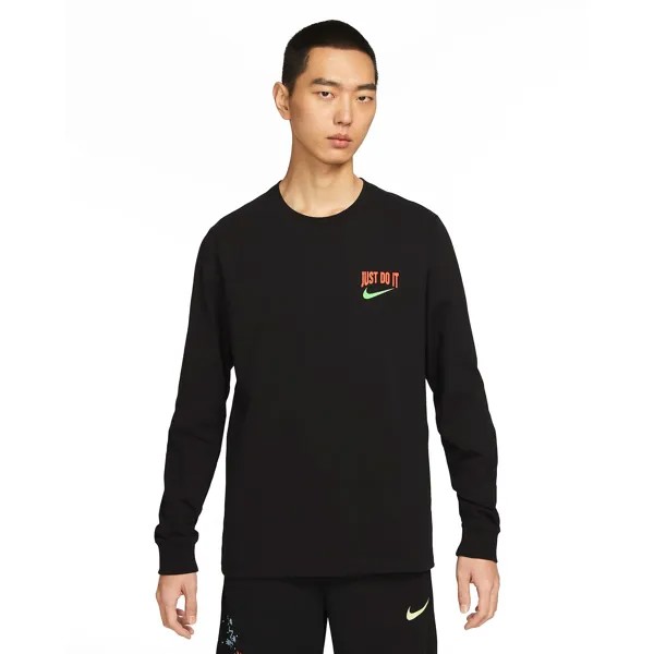 Лонгслив Nike, черный