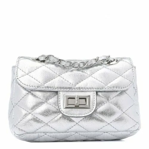 Сумка кросс-боди diva's bag, серебряный