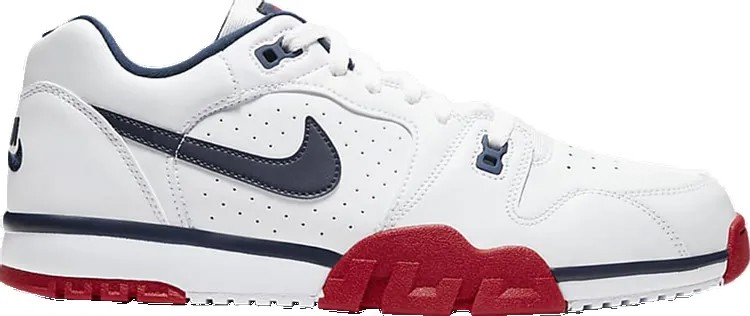 Кроссовки Nike Cross Trainer Low 'Gym Red Obsidian', белый