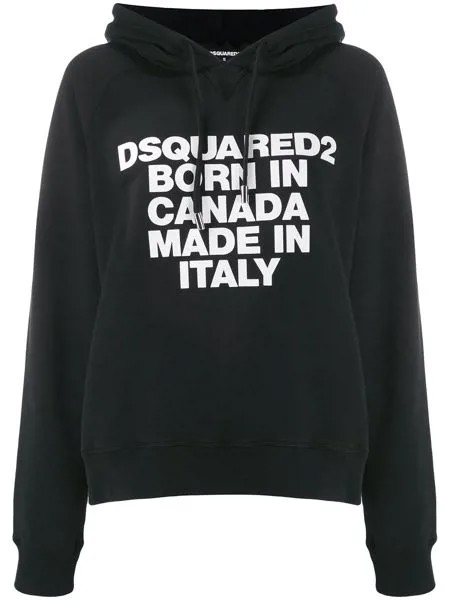 Dsquared2 худи с принтом