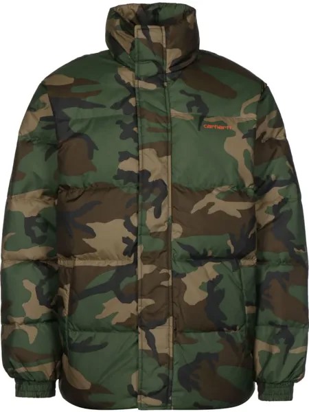 Зимняя куртка Carhartt WIP, цвет camo laurel/black