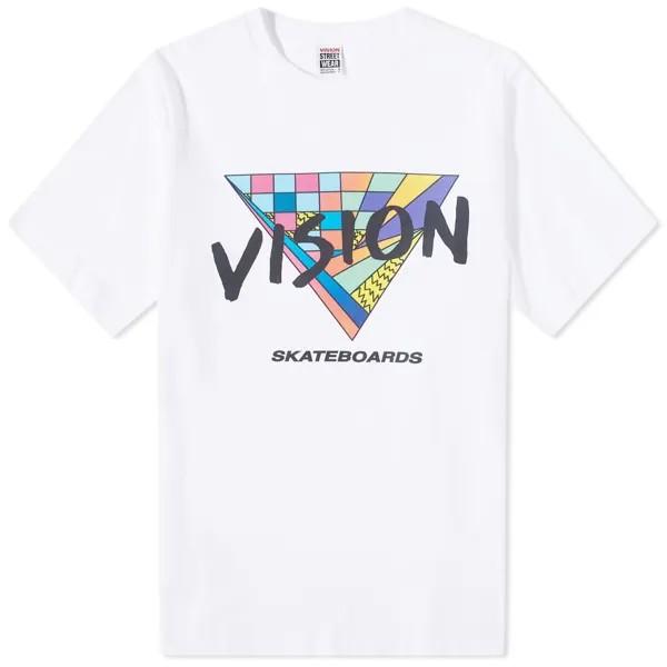 Футболка Vision Streetwear 80-х годов, белый