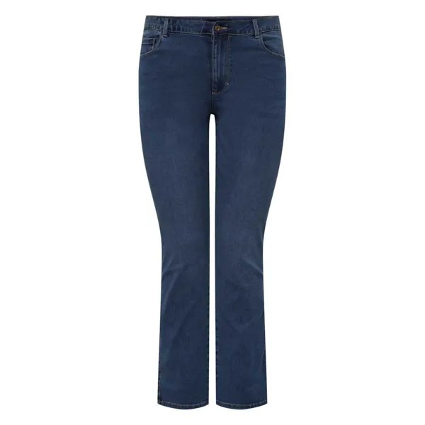 Джинсы Only Carmakoma Augusta St High Waist, синий