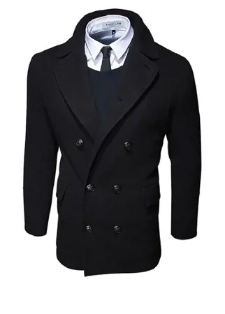 Пальто-пиджак мужское Envy Lab RAW4 черное 48