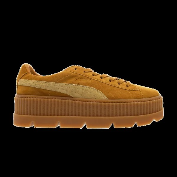 Кроссовки Fenty x Cleated Creeper Suede Puma, коричневый