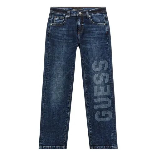 Джинсы  GUESS, размер 10 лет, синий