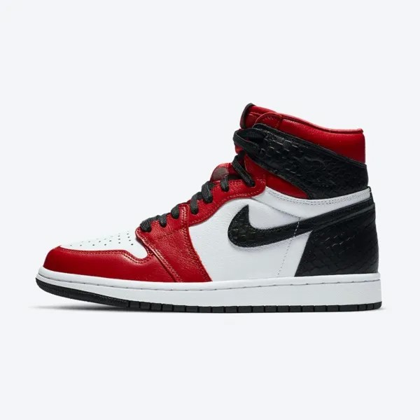 Кроссовки Jordan 1 Retro High Satin Red CD0461-601 WMNS Shoes