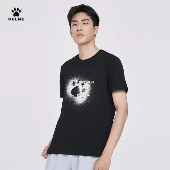 Футболка мужская KELME T-Shirt черная 3XL
