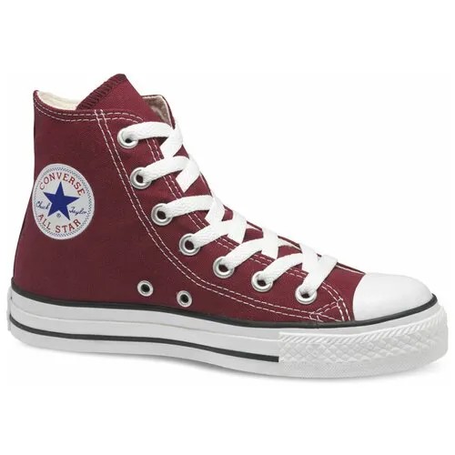 Кеды Converse, размер 8.5US (42EU), красный, бордовый