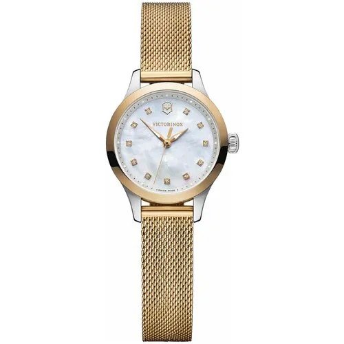 Наручные часы VICTORINOX Alliance Наручные часы Victorinox 241879, золотой, белый