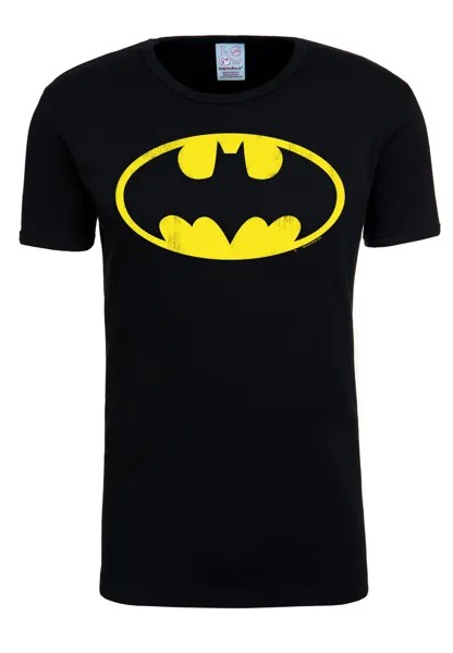 Футболка Logoshirt DC Batman Logo, черный