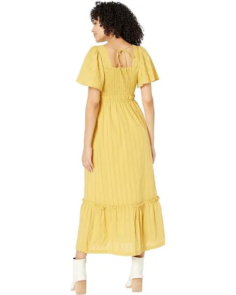 Платье Lost + Wander Sweet Like Honey Maxi Dress, цвет Honeycomb