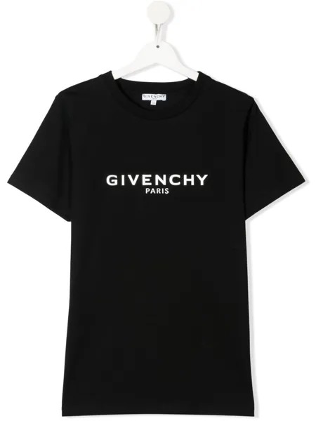 Givenchy Kids футболка с короткими рукавами и логотипом