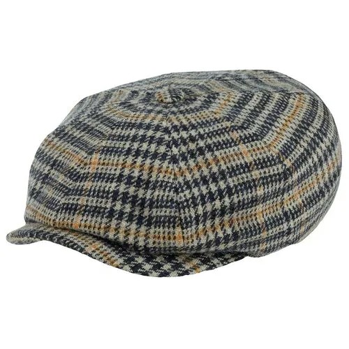 Кепка восьмиклинка STETSON, шерсть, подкладка, размер 61, бежевый