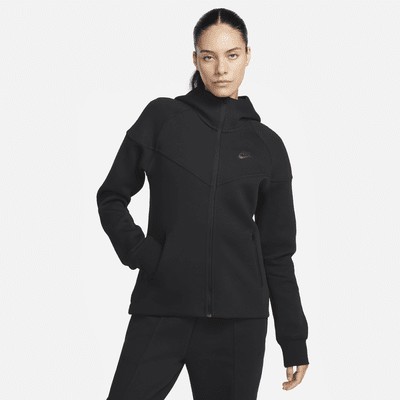 Худи Nike Sportswear Tech Fleece Windrunner, черный