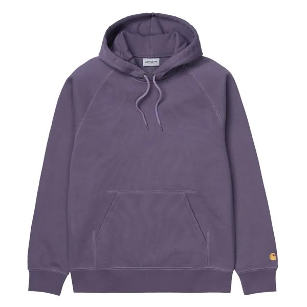 Толстовка CARHARTT WIP Hooded Chase Sweatshirt Provence / Gold 2021