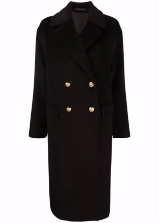 Tagliatore knee-length button coat