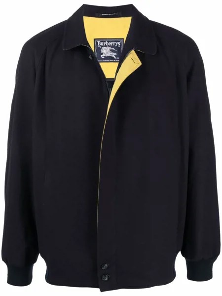 Burberry Pre-Owned куртка 1980-х годов с классическим воротником