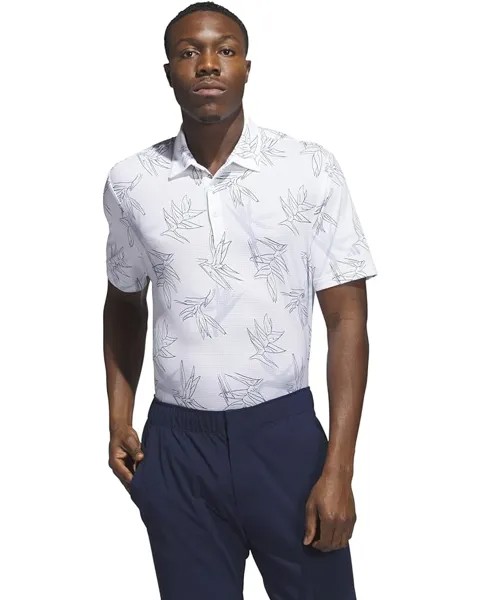 Поло adidas Golf Oasis Mesh Shirt, белый