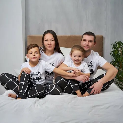 Пижама Kaftan, размер 52, белый