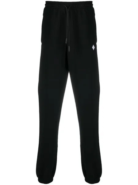 Marcelo Burlon County of Milan спортивные брюки Cross свободного кроя, черный