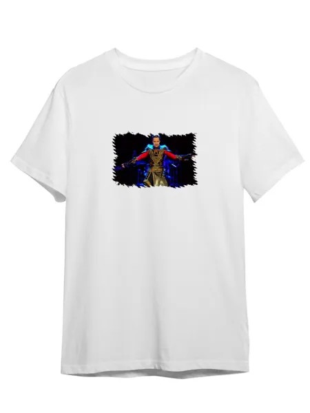 Футболка унисекс СувенирShop Витас/Vitas/Певец 14 белая 2XL