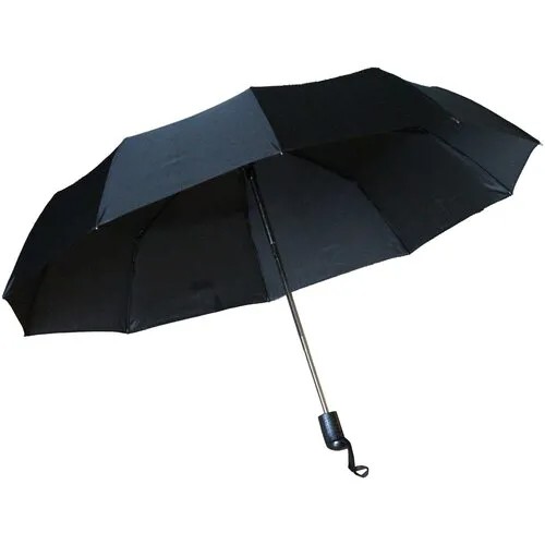 Зонт автомат однотонный, зонт мужской, зонт женский автомат, черный зонт