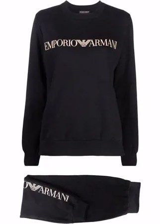 Emporio Armani спортивный костюм с логотипом