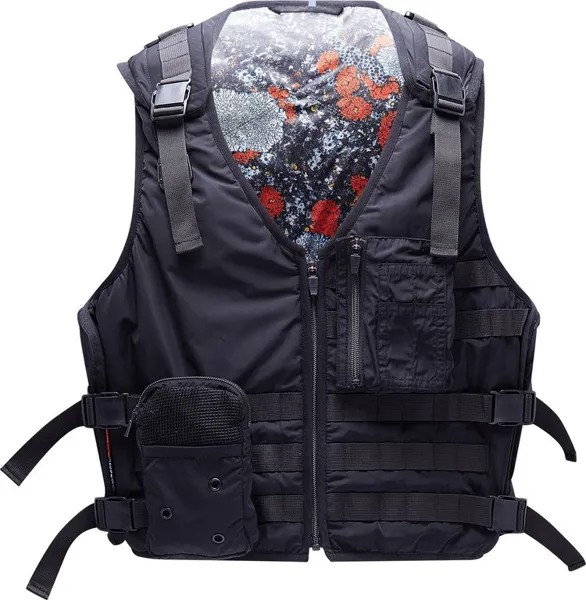 Жилет MCQ Moduke Vest 'Darkest Black', черный