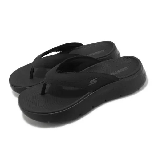 Skechers Go Walk Flex Sandal-Vallejo Черные мужские шлепанцы без шнурков 229202-BBK