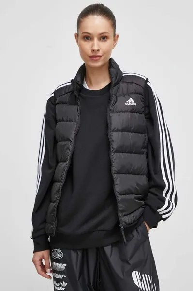 Адидас пуховик adidas, черный