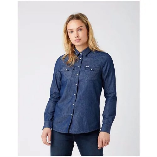 Рубашка Wrangler DENIM SHIRT Женщины W5Z0C3X1E XS