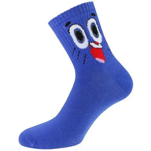 Мужские носки MELLE, классические, фантазийные, размер Unica (40-45), синий
