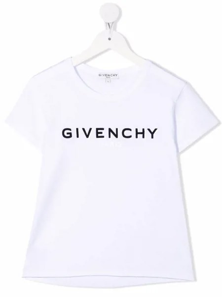 Givenchy Kids футболка с логотипом