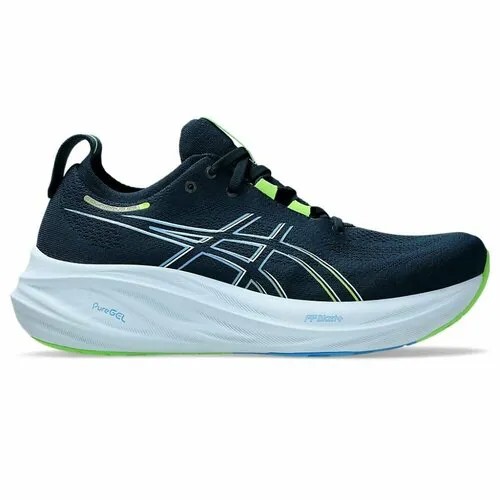 Кроссовки ASICS, размер US 9; 27 см; UK 8; EUR 42,5, белый, синий