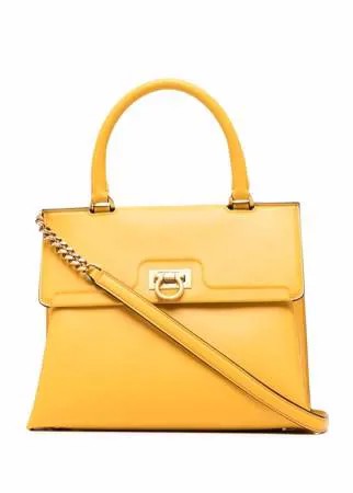 Salvatore Ferragamo сумка-тоут с откидным клапаном